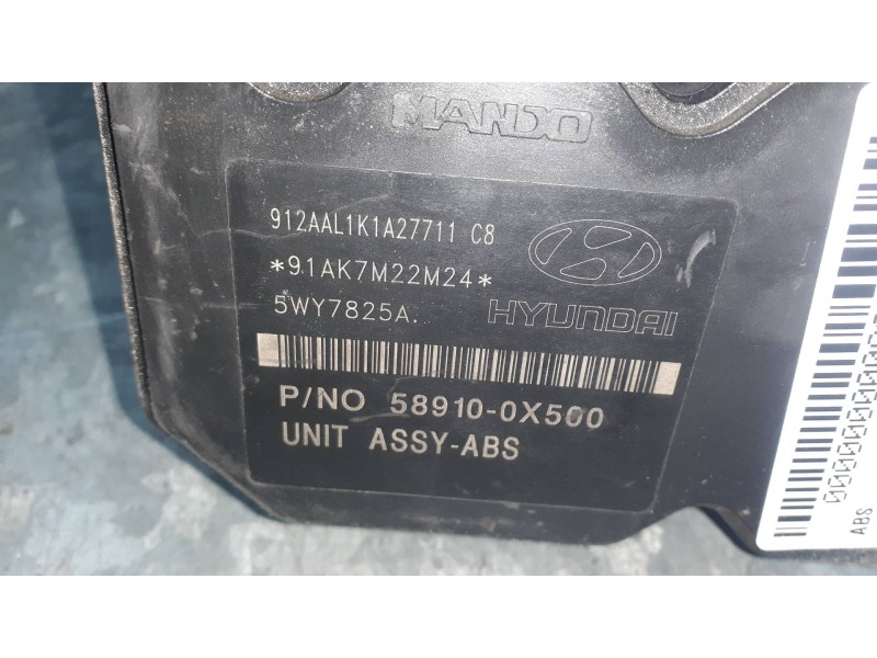 Recambio de abs para hyundai i10 referencia OEM IAM 589100X500 5WY7825A BH60109100