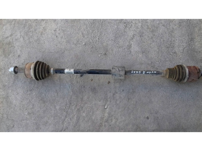 Recambio de transmision delantera derecha para opel adam unlimited ecoflex referencia OEM IAM 1387114  