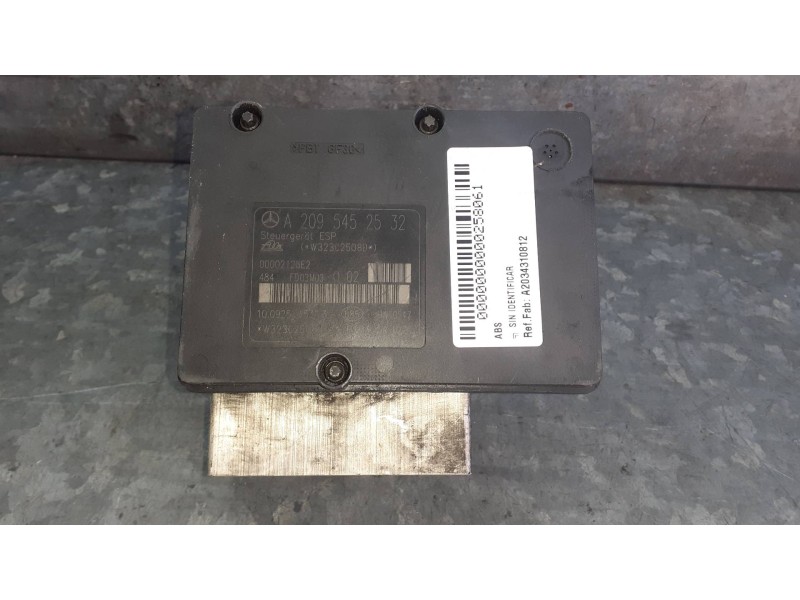Recambio de abs para mercedes-benz clase c (w203) sportcoupe referencia OEM IAM A2034310812 A2095452532 10020403954