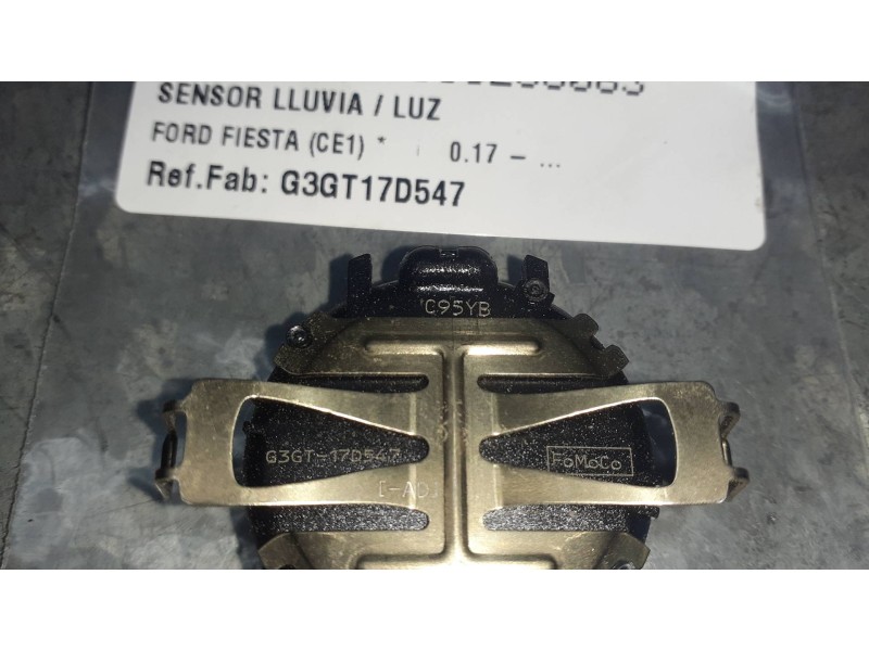 Recambio de sensor lluvia / luz para ford fiesta (ce1) referencia OEM IAM G3GT17D547 FOMOCO LLUVIA