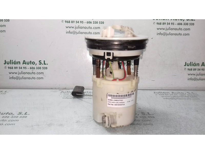 Recambio de bomba combustible para ford fiesta (cb1) ambiente referencia OEM IAM 8V519H307CA PS1388276CA AFORADOR BOMBA