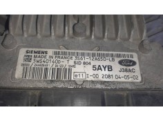 Recambio de centralita motor uce para ford fiesta (cbk) referencia OEM IAM 3S6112A650LB 5WS40140DT SIEMENS 2