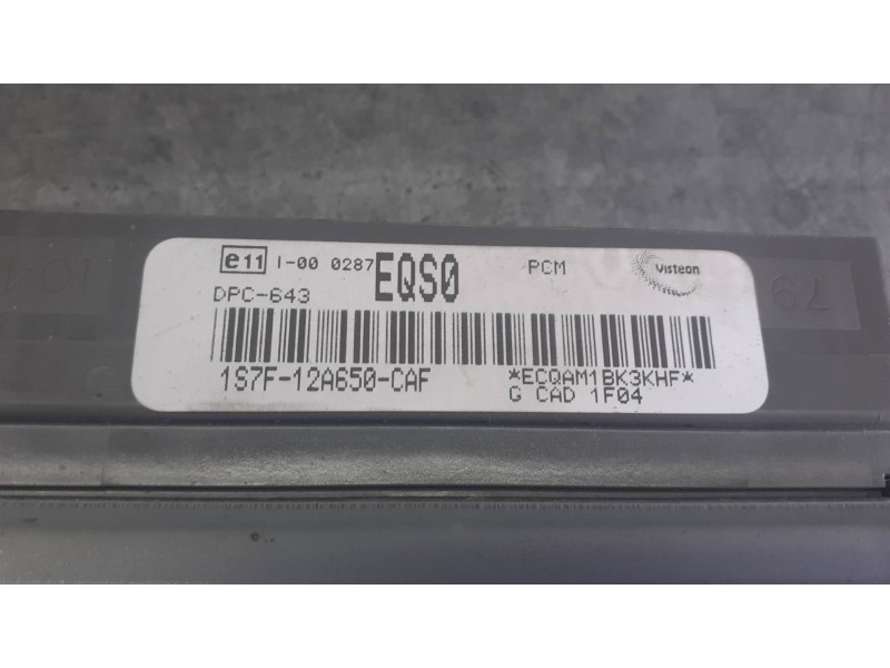 Recambio de centralita motor uce para ford mondeo berlina (ge) referencia OEM IAM 1S7F12A650CAF  VISTEON