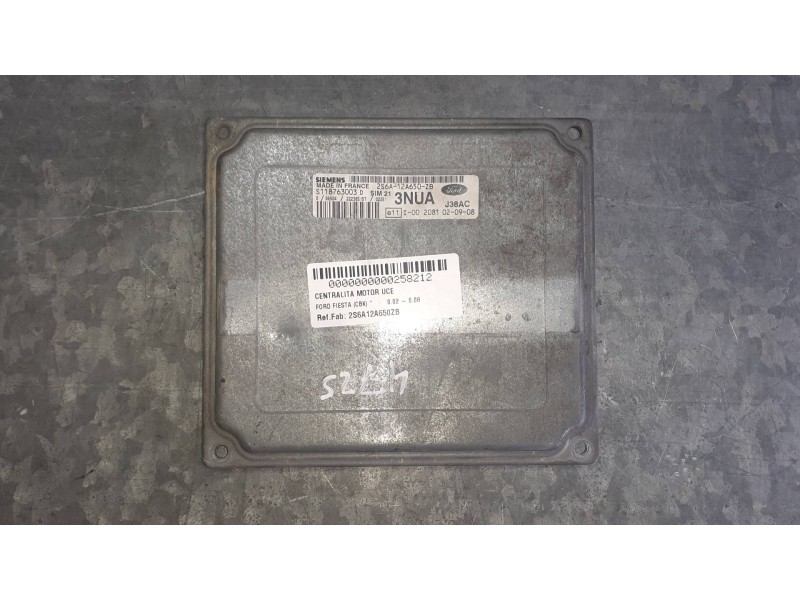 Recambio de centralita motor uce para ford fiesta (cbk) referencia OEM IAM 2S6A12A650ZB S118763003D SIEMENS