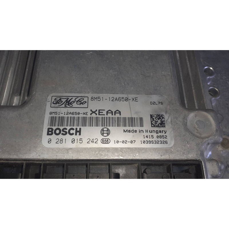 Recambio de centralita motor uce para ford focus lim. (cb4) referencia OEM IAM 8M5112A650XE 0281015242 BOSCH - FOMOCO