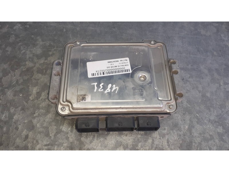 Recambio de centralita motor uce para citroen c3 referencia OEM IAM 9663475880 9657699480 BOSCH
