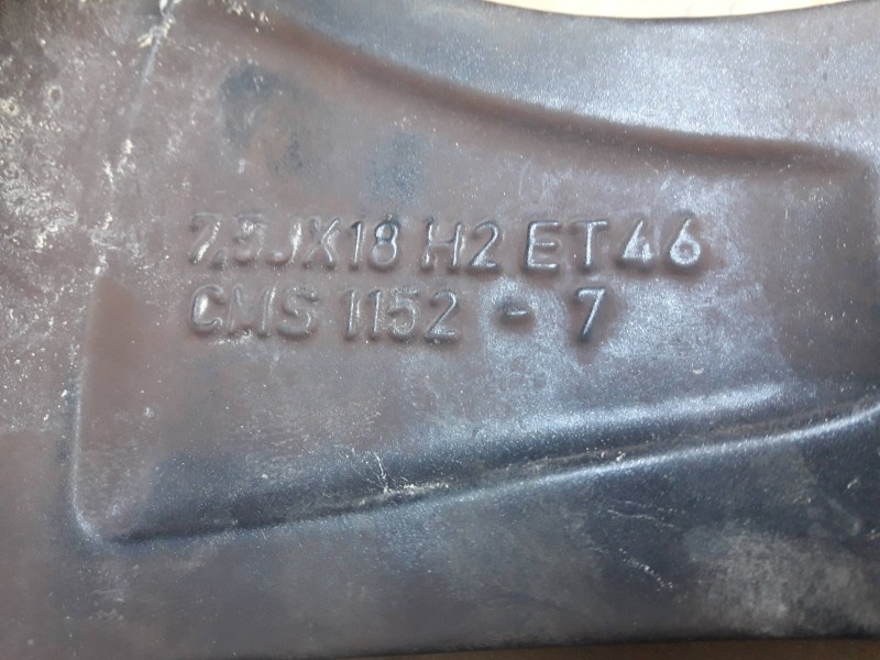 Recambio de llanta para cupra leon (kl1) referencia OEM IAM 5FA601025H 7,5JX18H2 ET46 5 TORNILLOS