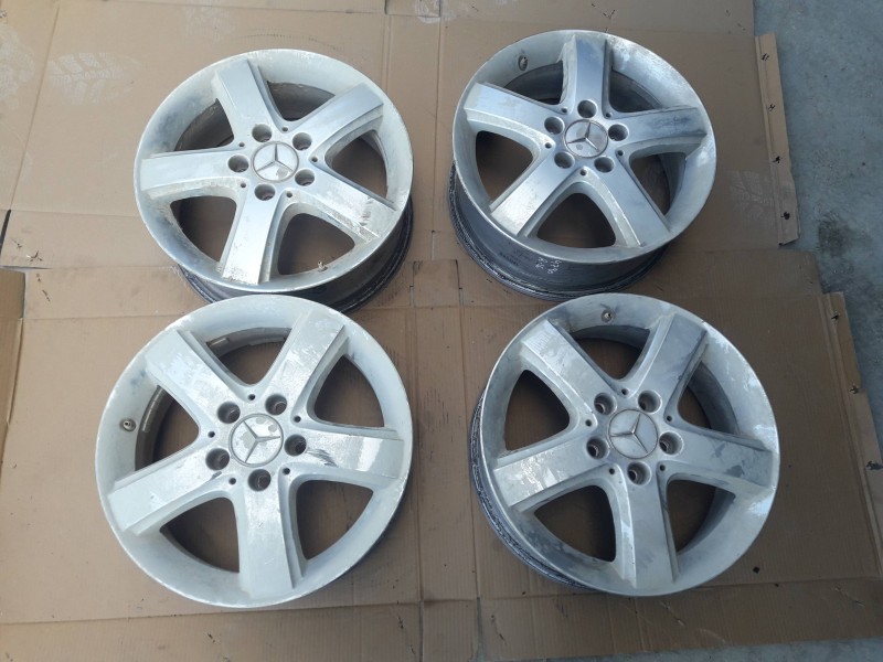 Recambio de juego llantas para mercedes-benz clase b (w245) referencia OEM IAM A1694010302 6JX16H2 ET46 5TORNILLOS