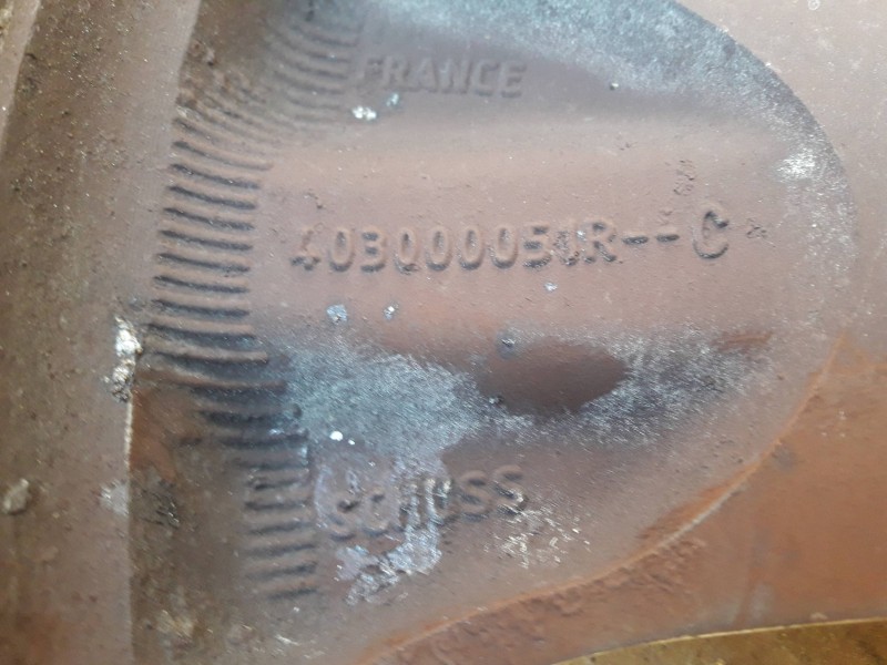 Recambio de llanta para renault megane iii coupe referencia OEM IAM 403000051RC 7J17 5CH49 5TORNILLOS