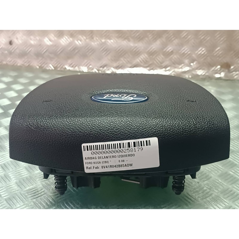 Recambio de airbag delantero izquierdo para ford kuga (cbv) referencia OEM IAM 8V41R042B85ADW 6085163 CONECTOR 2 PINES
