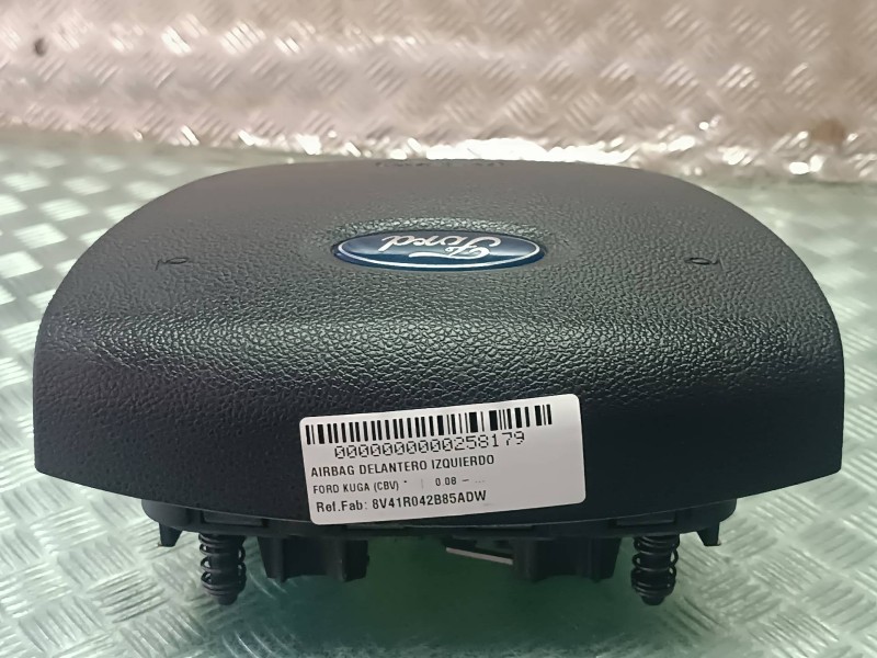 Recambio de airbag delantero izquierdo para ford kuga (cbv) referencia OEM IAM 8V41R042B85ADW 6085163 CONECTOR 2 PINES