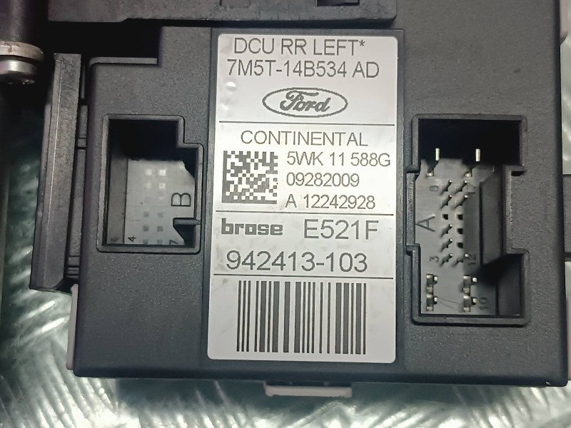 Recambio de motor elevalunas trasero izquierdo para ford kuga (cbv) referencia OEM IAM 7M5T14B534AD 5WK11588G 942413103