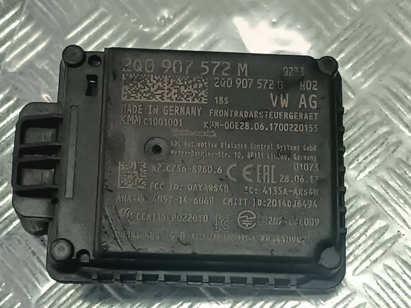 Recambio de modulo electronico para audi q2 (gab) referencia OEM IAM 2Q0907572M  CONECTOR 7 PINES