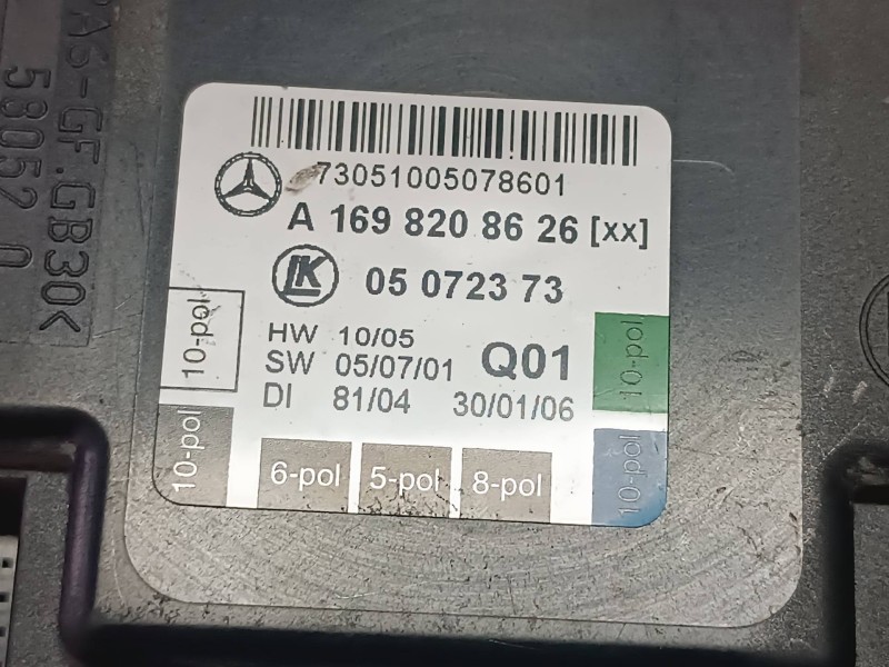 Recambio de modulo electronico para mercedes-benz clase b (w245) referencia OEM IAM A1698208626 05072373 Q01