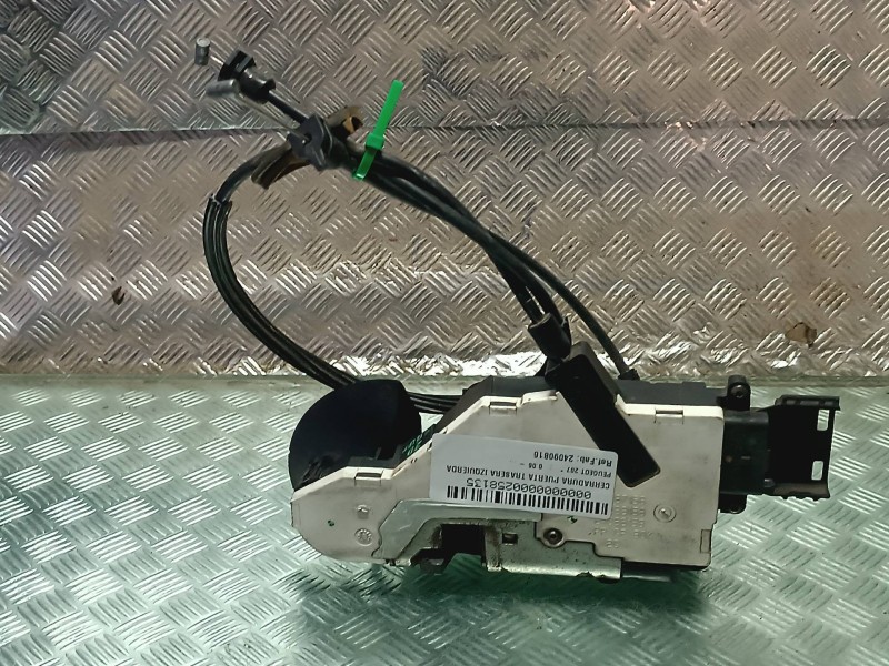 Recambio de cerradura puerta trasera izquierda para peugeot 207 referencia OEM IAM 24090816 24087816 24091816