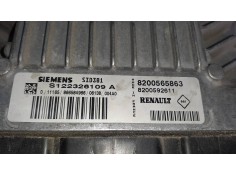 Recambio de centralita motor uce para renault scenic ii referencia OEM IAM 8200565863 S122326109A SIEMENS 2