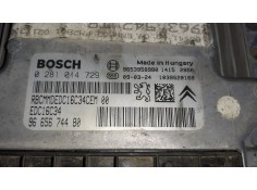 Recambio de centralita motor uce para peugeot 3008 referencia OEM IAM 9653958980 0281014729 BOSCH 2