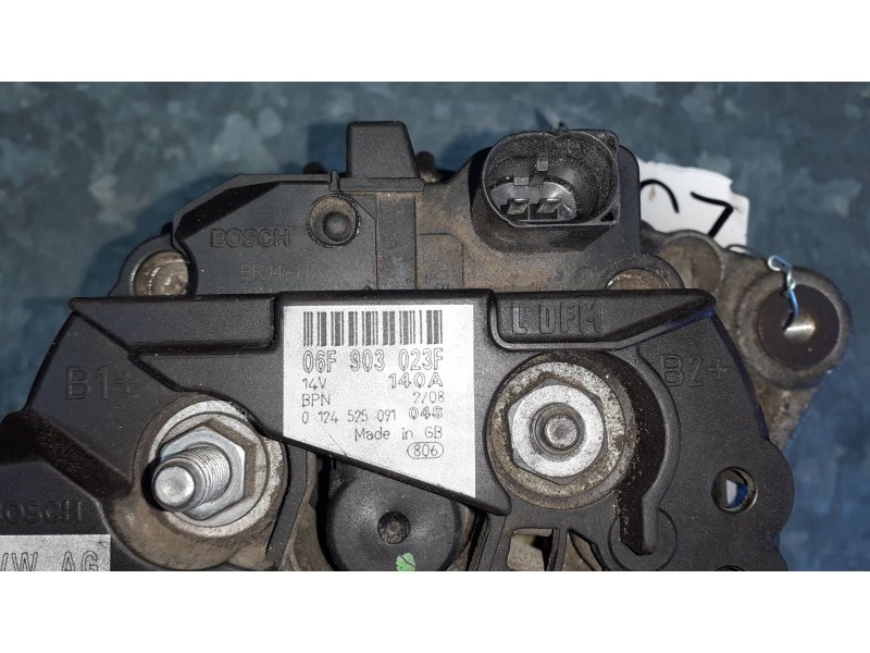 Recambio de alternador para mitsubishi outlander (cw0) referencia OEM IAM 06F903023F 012452509104S 140A