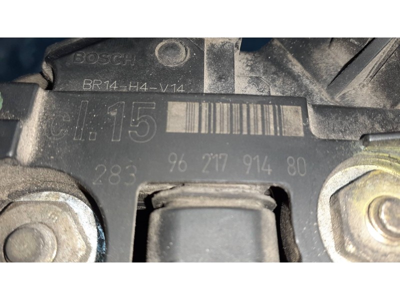 Recambio de alternador para citroen xsara picasso referencia OEM IAM 9621791480 0124615002 150A