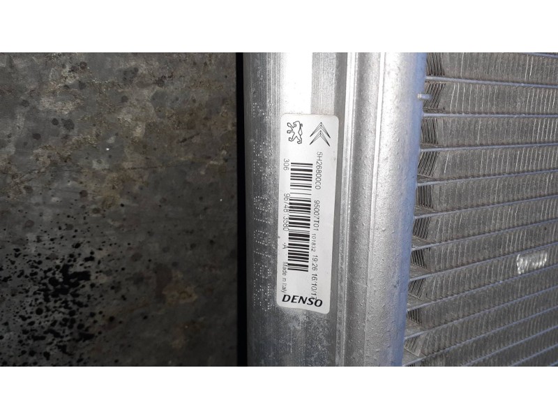 Recambio de condensador / radiador aire acondicionado para citroen c3 aircross referencia OEM IAM 9674813580 95007T01 DENSO