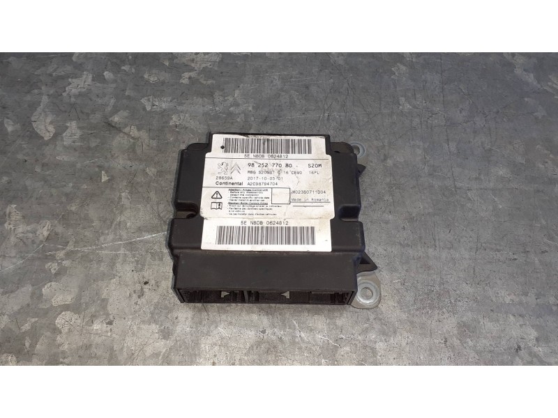 Recambio de centralita airbag para citroen c3 aircross referencia OEM IAM 9825277080 A2C98794704 CONTINENTAL