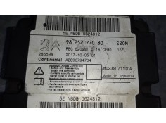 Recambio de centralita airbag para citroen c3 aircross referencia OEM IAM 9825277080 A2C98794704 CONTINENTAL 2