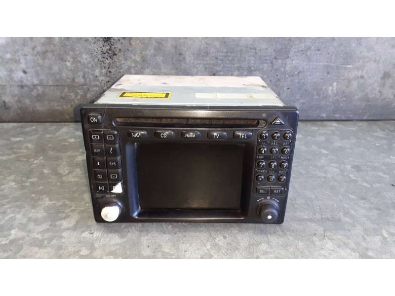 Recambio de sistema audio / radio cd para mercedes-benz clase m (w163) referencia OEM IAM A1638203689 7612001522 BOSCH