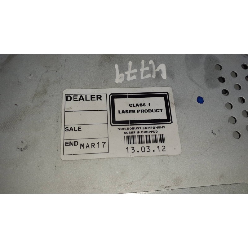 Recambio de sistema audio / radio cd para ford focus lim. (cb8) referencia OEM IAM BM5T18C815GG RADIO AHU FOMOCO