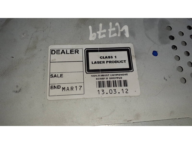 Recambio de sistema audio / radio cd para ford focus lim. (cb8) referencia OEM IAM BM5T18C815GG RADIO AHU FOMOCO