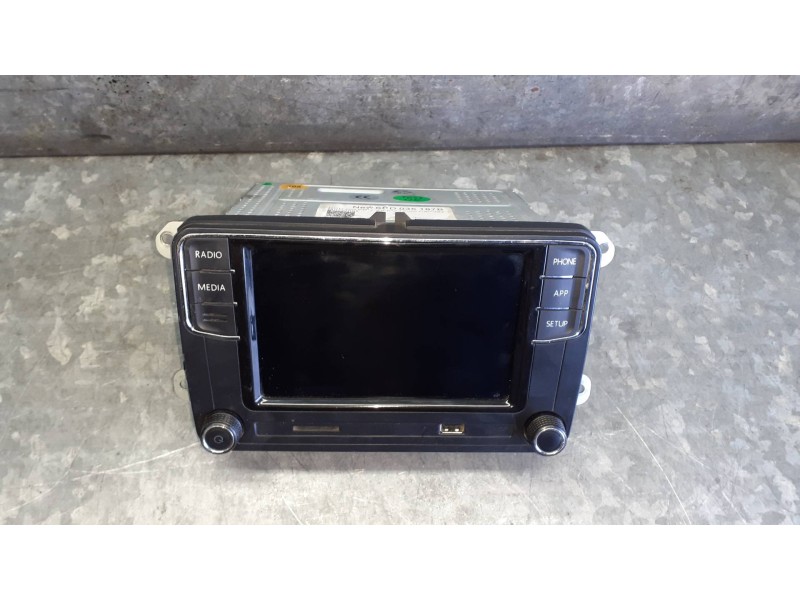 Recambio de sistema audio / radio cd para volkswagen golf v berlina (1k1) referencia OEM IAM 6RD035187B 2020DP3006 ANDROID AUTO 