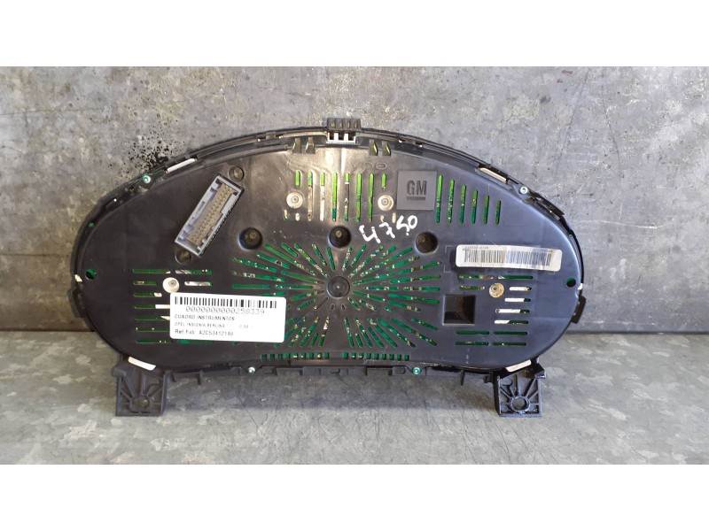 Recambio de cuadro instrumentos para opel insignia berlina referencia OEM IAM A2C53412146 20970768 GM - VDO