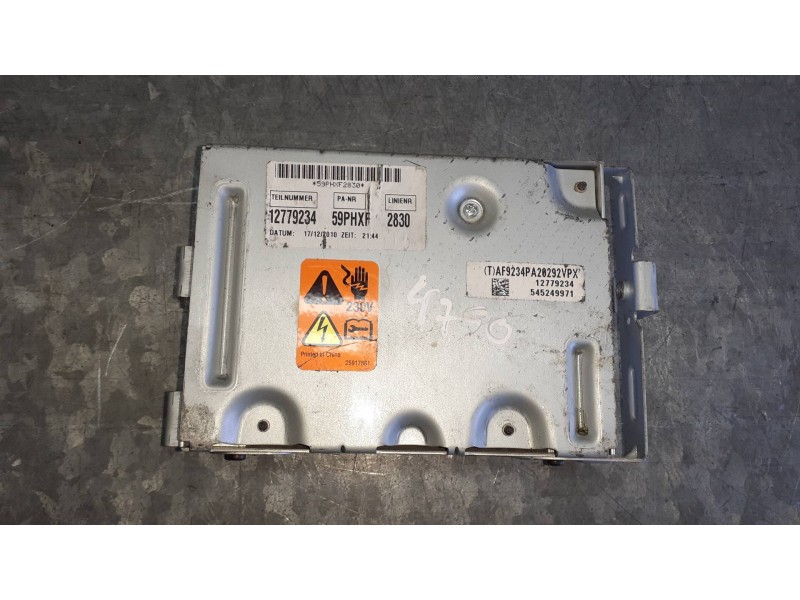 Recambio de modulo electronico para opel insignia berlina referencia OEM IAM 12779234  LUCES XENON