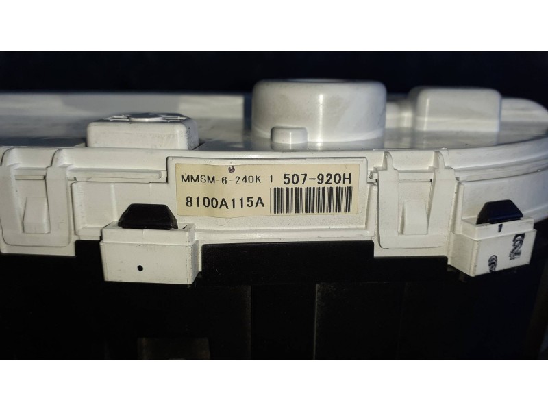 Recambio de cuadro instrumentos para mitsubishi outlander (cw0) referencia OEM IAM 8100A115A 507920H MMSM6240K