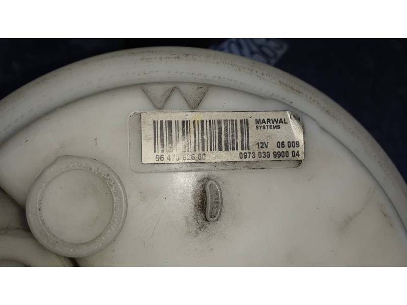 Recambio de bomba combustible para peugeot 407 referencia OEM IAM 9647082680 MARWAL SYSTEMS AFORADOR BOMBA