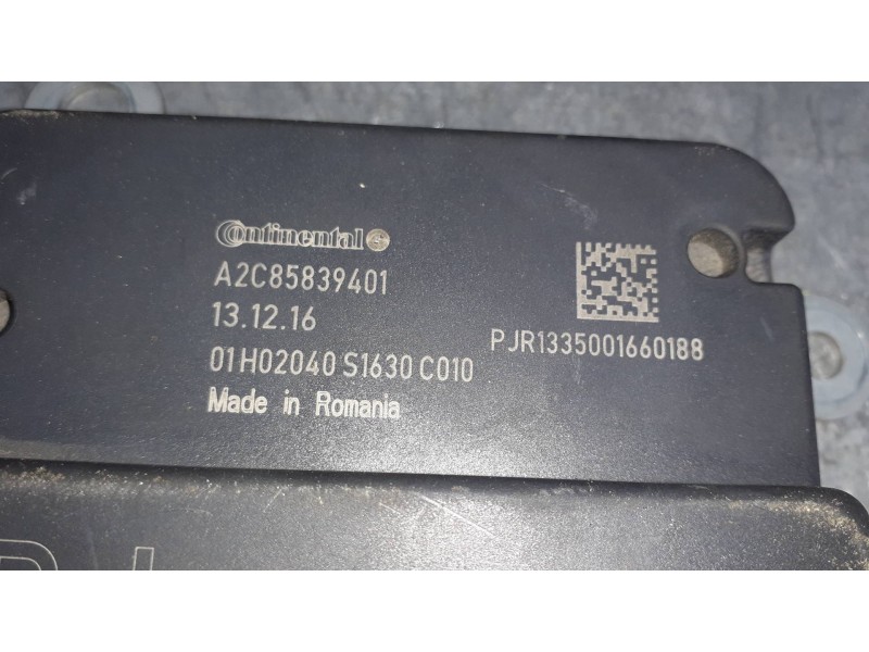 Recambio de centralita airbag para dacia sandero referencia OEM IAM A2C85839401 985109354R CONTINENTAL
