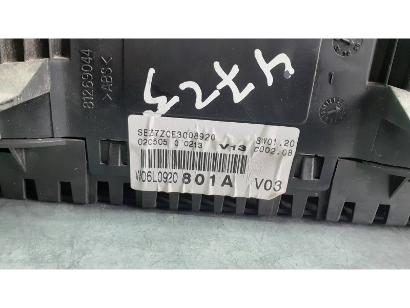 Recambio de cuadro instrumentos para seat ibiza (6l1) referencia OEM IAM W06L0920801A W06L0920801AV03 VDO
