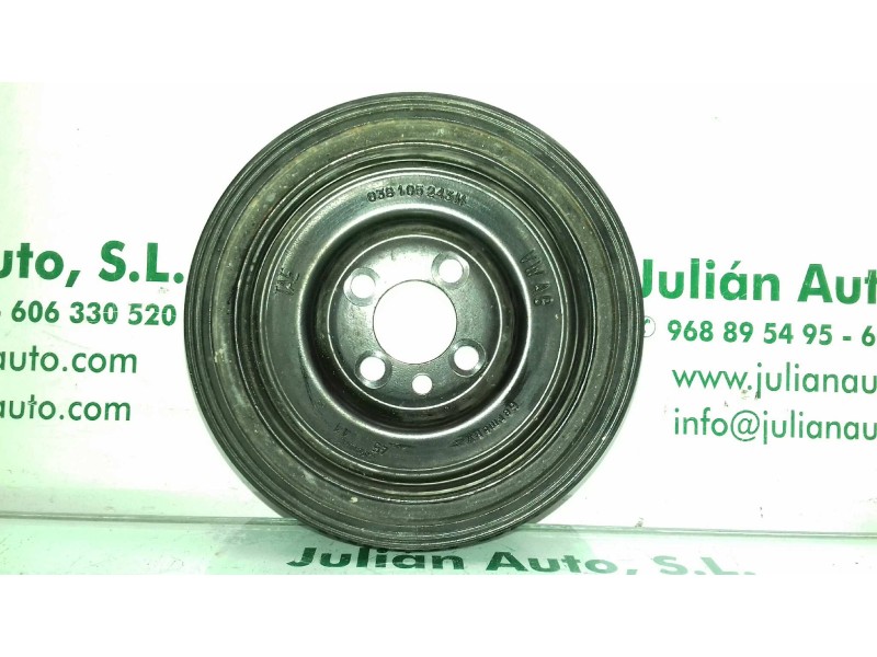 Recambio de polea cigueñal para seat ibiza (6j5) reference referencia OEM IAM 038105243M  