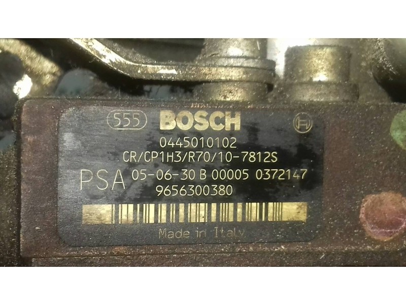 Recambio de bomba inyeccion para ford focus berlina (cap) ambiente (d) referencia OEM IAM 9656300380 0445010102 BOSCH