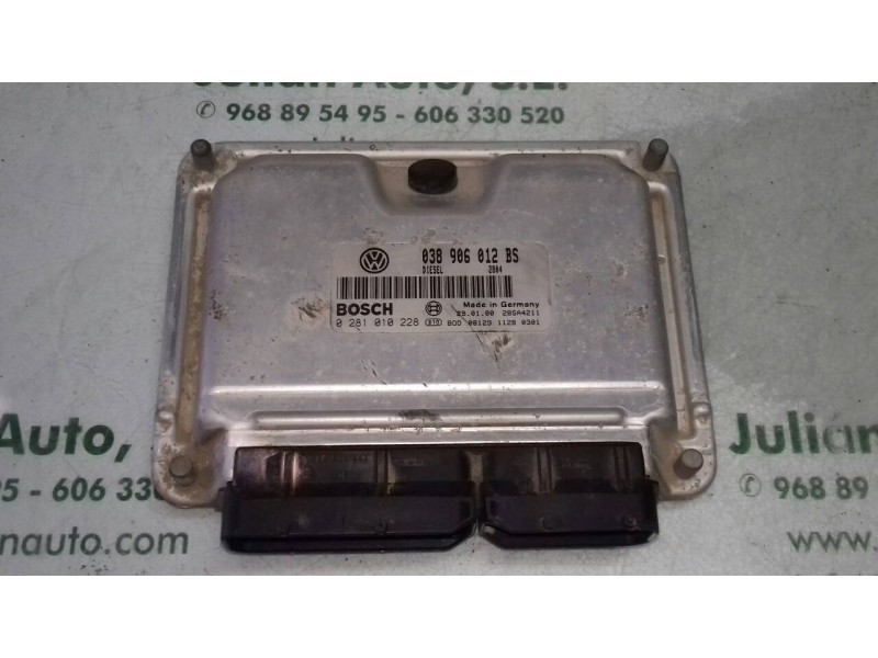 Recambio de centralita motor uce para seat leon (1m1) signo referencia OEM IAM 038906012BS 0281010228 BOSCH