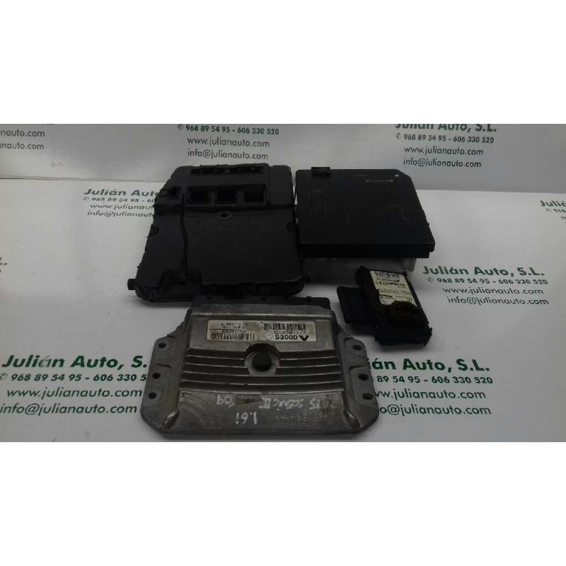 Recambio de centralita motor uce para renault scenic ii dynamique referencia OEM IAM 8200509516 8200611648 KIT - JOHNSONCONTROLS