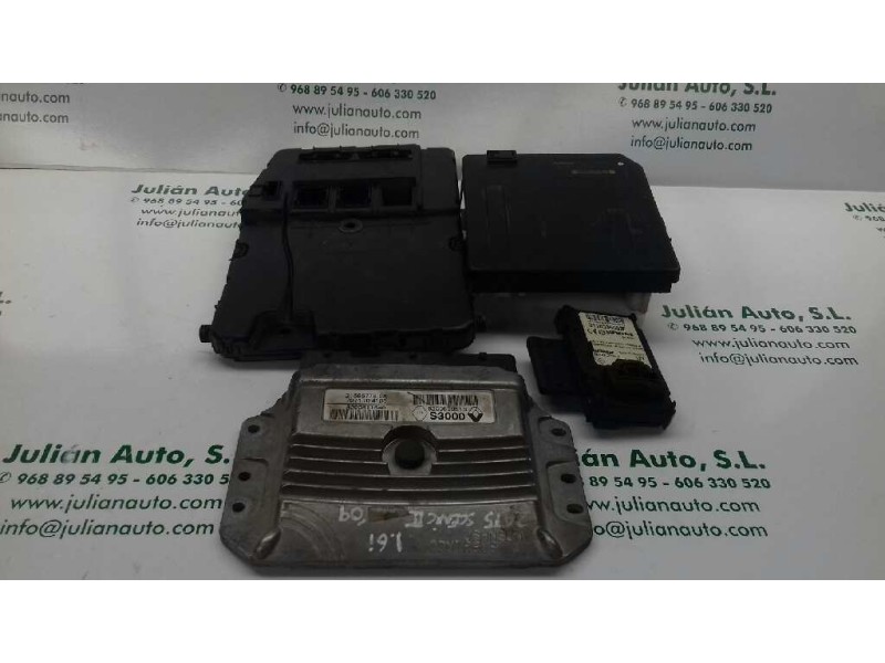 Recambio de centralita motor uce para renault scenic ii dynamique referencia OEM IAM 8200509516 8200611648 KIT - JOHNSONCONTROLS