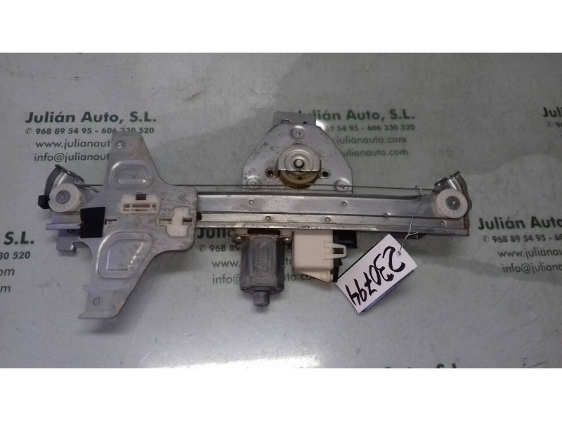 Recambio de elevalunas trasero derecho para citroen c4 berlina collection referencia OEM IAM 9647444280 6 PINES ELECTRICO