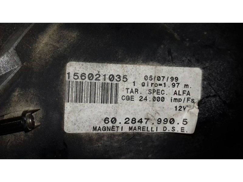 Recambio de cuadro instrumentos para alfa romeo 166 2.0 16v cat referencia OEM IAM 6028479905 602847990 MAGNETI MARELLI
