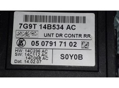 Recambio de centralita cierre para ford mondeo ber. (ca2) ghia referencia OEM IAM 7G9T14B534AC 0507917102 S0Y0B 2