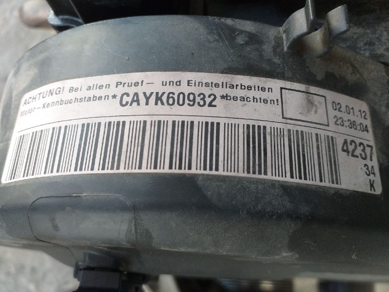 Recambio de motor completo para volkswagen touran (1t3) advance referencia OEM IAM CAYK  