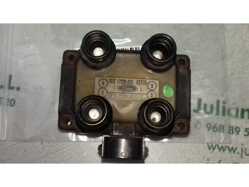 Recambio de bobina encendido para ford ka (ccq) ka 1 referencia OEM IAM 88SF12029A2A  3 PINES