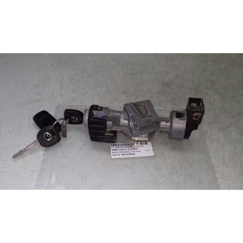 Recambio de conmutador de arranque para mazda 3 berlina (bk) 1.6 vvt active referencia OEM IAM 3M513F880AA  