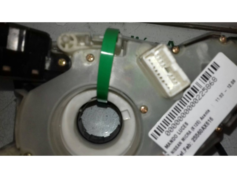 Recambio de mando luces para nissan micra (k12e) acenta referencia OEM IAM 25560AX616  