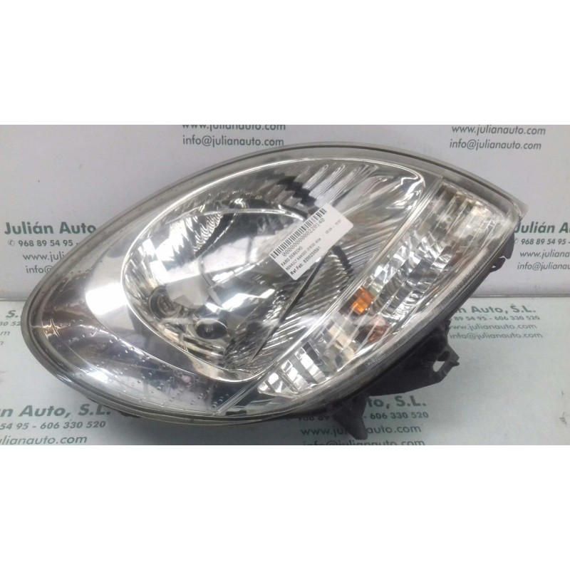 Recambio de faro derecho para renault kangoo (f/kc0) alize referencia OEM IAM 8200236591  VALEO