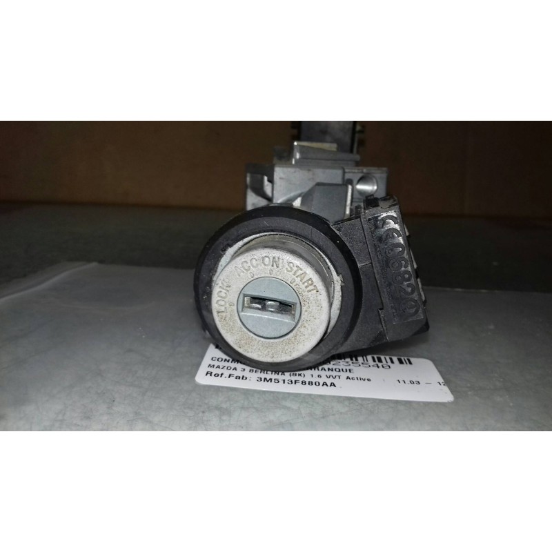 Recambio de conmutador de arranque para mazda 3 berlina (bk) 1.6 vvt active referencia OEM IAM 3M513F880AA  